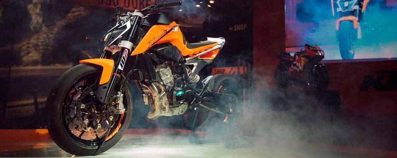 Der KTM 790 Duke Prototyp wurde in Mailand enthüllt.