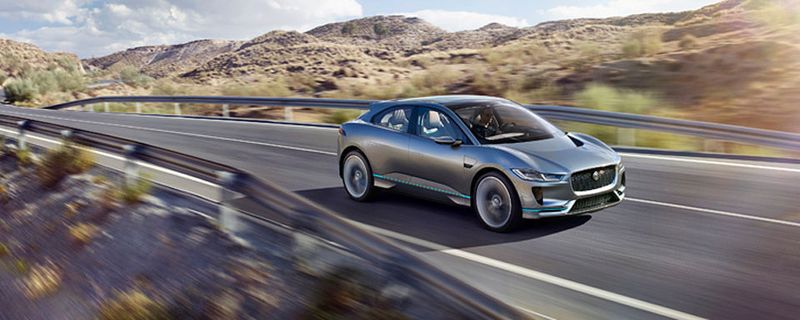 Jaguar hat in Los Angeles mit dem I-Pace Concept sein erstes Elektro-SUV vorgestellt.