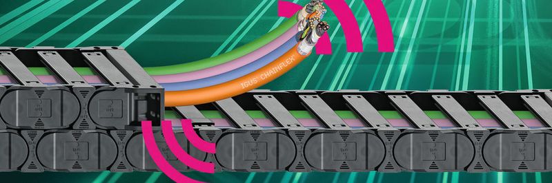 Unvorhergesehene Maschinenausfälle und drohende Stillstandzeiten werden dank Smart Plastics igus rechtzeitig erkannt, eine entsprechende Wartung eingeleitet und damit teure Produktionsausfälle vermieden.