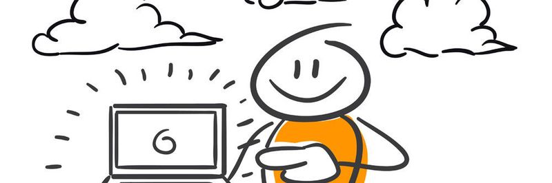 Individuelle Reiseplanung mithilfe des Internets.