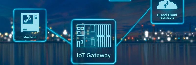 Bosch bietet ein IoT-Gateway an.