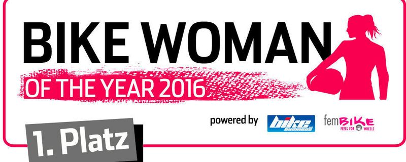 Gemacht für Powerfrauen der Branche: der Award „Bike Woman of the year“.