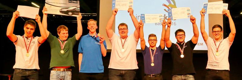 Alle Gwinner in den sechs Disziplinen fahren nach Abu Dhabi zu den WorldSkills.