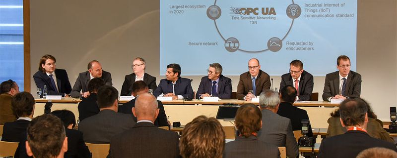 Die Unternehmen ABB, Bosch Rexroth, B&R, Cisco, General Electric, Kuka, National Instruments (NI), Parker Hannifin, Schneider Electric, SEW Eurodrive und TTTech verkündeten auf der SPS/IPC/Drives 2016 ihre Zusammenarbeit beim Kommunikations-Standard TSN.