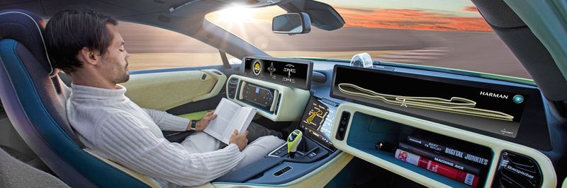 Auch die Schweizer Ideenschmiede Rinspeed sieht in autonom fahrenden Fahrzeugen die Zukunft.