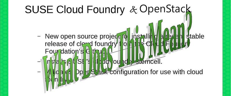 Suse kauft IaaS- und PaaS-Technik von Hewlett Packard Enterprise. Was bedeutet das?