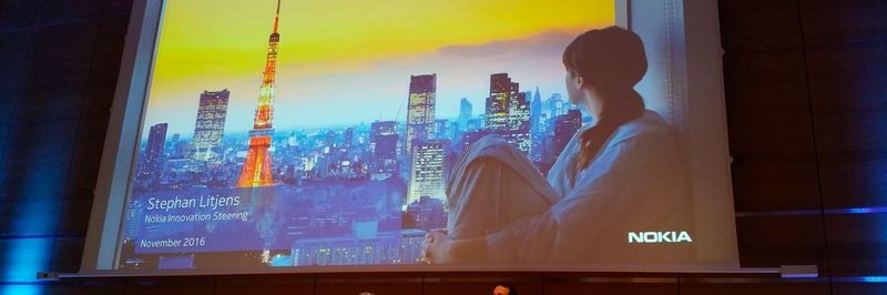 Ein bekanntes Beispiel für Disruption ist der ehemalige Handy-Anbieter Nokia. Wie Stephan Litjens zeigte, ist das Unternehmen mittendrin, um eine neue Identität zu finden.