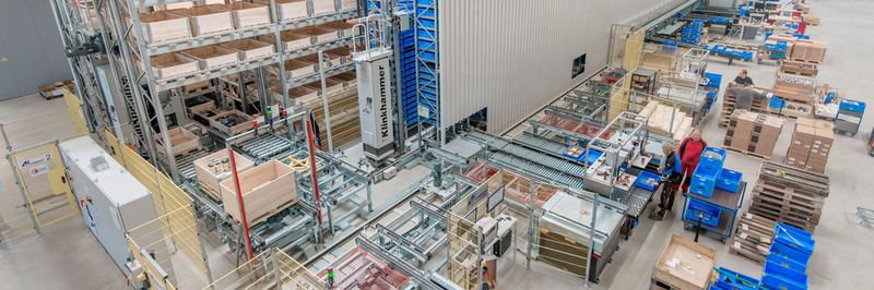 Klinkhammer hat die sehr heterogenen Produktionsprozesse beim Maschinenbauer Göpfert mit einer sinnvollen Logistik verknüpft.