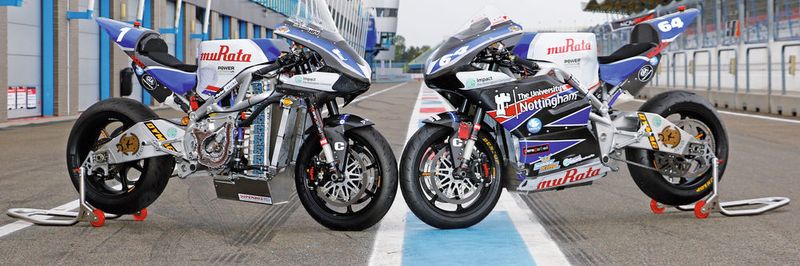 Insgesamt drei Superbikes satttete Parker mit den leistungsstarken GVM-Permanentmagnetmotoren aus.