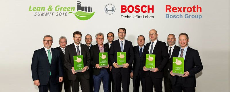 Die Gewinner sind gekürt: Der „Lean and Green Management Award 2016“ ging an fünf Unternehmen – für deren schlanke und effiziente Produktion.