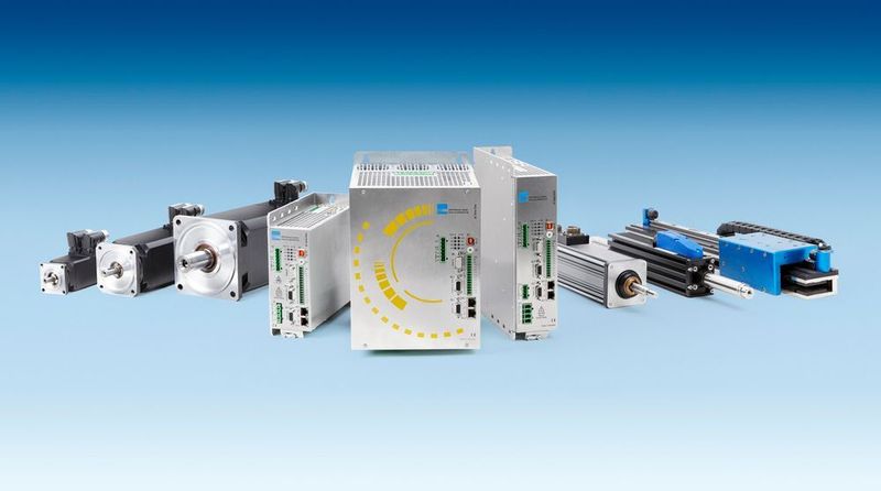 Ein breites Sortiment an Servomotoren, Servoreglern und Linearachsen. Das Angebot richtet sich sowohl an Maschinenbau-OEMs als auch an Sondermaschinenbauer oder Endanwender.