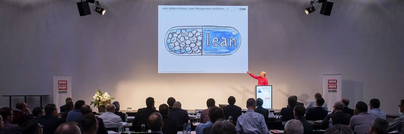 Bildimpressionen vom 5. SMM-Kongress 2016 in Luzern zum Thema «Lean Manufacturing»