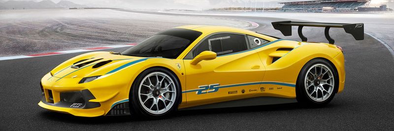 Der italienische Sportwagenhersteller Ferrari hat den Nachfolger des Modells 458 Challenge vorgestellt.