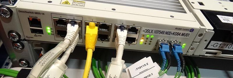 Mehr als 450 Alcatel-Lucent OmniSwitch 6855 bilden das Backbone des Datennetzes im Gotthard-Basistunnel.