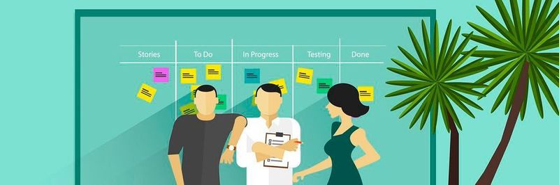 Agile Softwareentwicklung erfordert Teamarbeit und agile Methoden wie Scrum, um möglichst effizient zu sein.