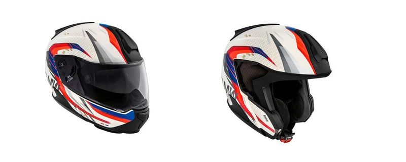Mit dem 7 Carbon präsentiert BMW Motorrad einen Systemhelm, der sich im Handumdrehen und ohne Werkzeug in einen Jethelm verwandeln lässt.
