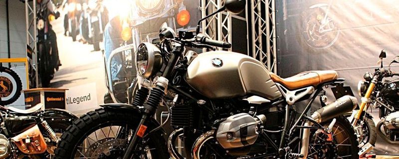 Auf der Custombike-Show 2016 präsentierte AC Schnitzer einen Umbau einer BMW R nine T.