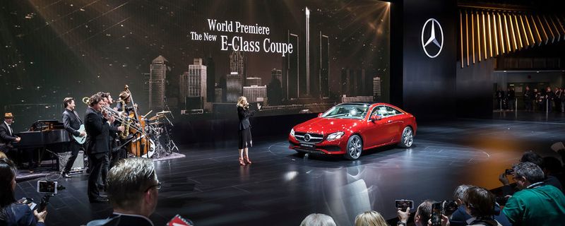 Die Detroit Auto Show läutet traditionell das Autojahr ein. Die schönste Premiere dieses Jahr ist vermutlich das neue E-Klasse Coupé.