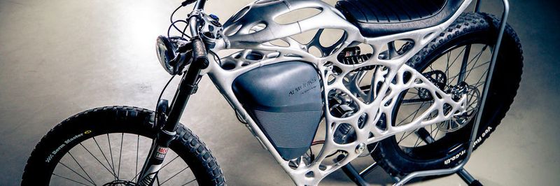 Der Light Rider mit einem Exoskelett aus dem 3D-Drucker