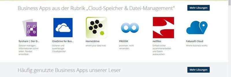 Cloud-Lösungen finden, vergleichen und kostenfrei testen - im neuen Marktplatz von CloudComputing-insider und German Businesscloud/Basaas finden sich hierfür ausgezeichnete Kandidaten.