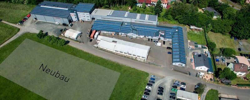 2017 soll am Standort Rauschenberg ein neues Logistikzentrum gebaut werden, um weiterhin kurze Lieferzeiten garantieren zu können.