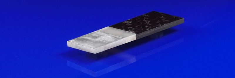 Aluminium-FVK-Verbindung hergestellt im Niederdruckguss.