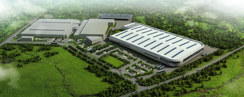Das neue Werk für Lkw-Abgastechnik mit 60.000 Quadratmetern Produktions- und Lagerfläche wird künftig das Flagschiff der Boysen Gruppe.