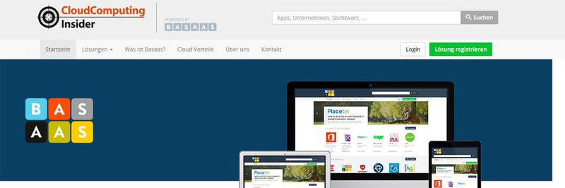 Cloud-Lösungen finden, vergleichen und kostenfrei testen - im neuen Marktplatz von CloudComputing-insider und German Businesscloud/Basaas finden sich hierfür ausgezeichnete Kandidaten.