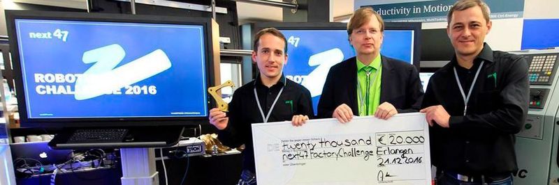 Glatter Durchmarsch: Mit der roboterbasierten Leiterplattenbestückungslösung pi4_place_THT zog die pi4_robotics GmbH bei der next47 Challenge lässig am Wettbewerb vorbei.