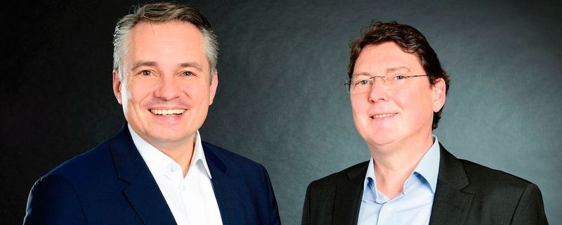 Stefan Wöste (li.) unterstützt Guido Kellermann in der Geschäftsführung der Kellermann GmbH.