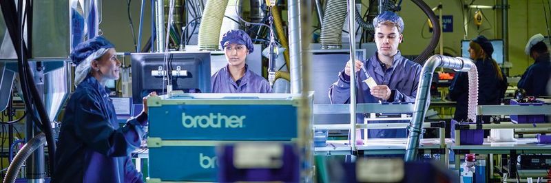 Toner-Recycling im Brother-Werk im slowakischen Krupina. Speziell für große Unternehmen ist Nachhaltigkeit inzwischen ein Kaufargument bei Druckern.
