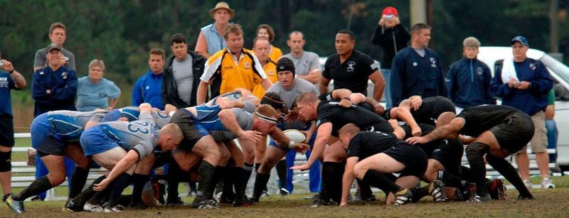 Kontrolliertes Chaos: Scrum (Gedränge) ist ursprünglich ein Begriff aus dem Rugby und beschreibt eine Situation, in der das Spiel neu gestartet wird.