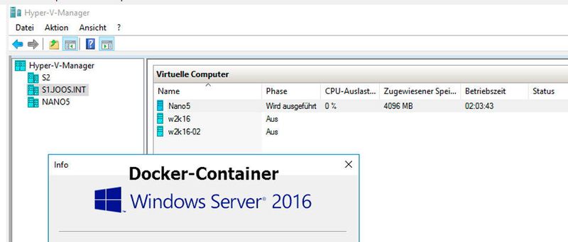 Docker-Container bieten unter Windows Server 2016 ganz besondere Vorteile und sind sehr einfach zu verwalten.