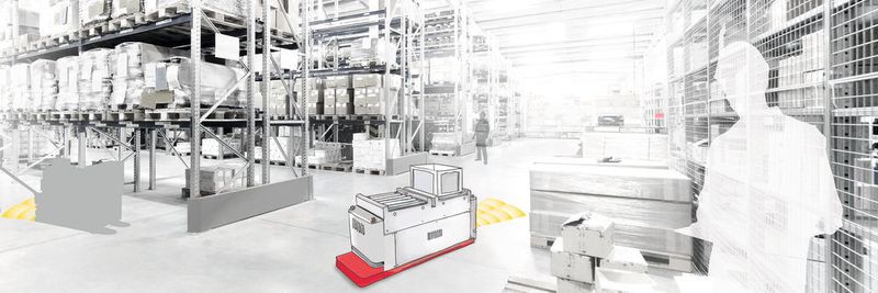Die Sensorik auf Ultraschallbasis kann für vielfältige Anwendungen des Personenschutzes und der Automatisierung in der Logistik angewendet werden.