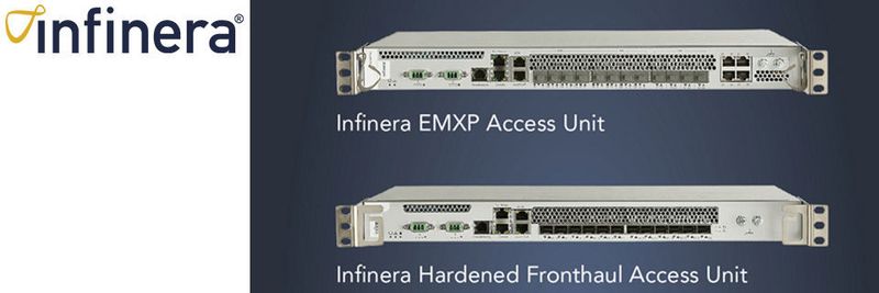 Der Hersteller zeigt Flexponder und eine gehärtete EMXP-Access-Unit (im Bild).