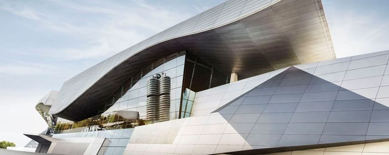 Ausgelegt auf Dynamik und Wachstum – wie die aktuellen Geschäftszahlen: die BMW-Zentrale in München.