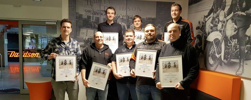 Die ersten Harley-Nachfolger haben die erste Trainingseinheit absolviert.