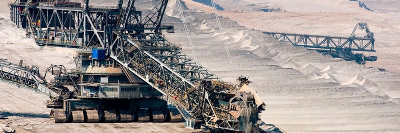 Die größte Maschine der Welt istein Schaufelradbagger für die Braunkohleförderung.