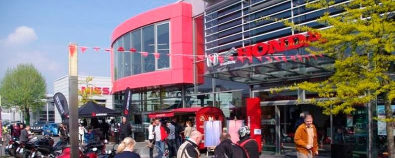 Anlaufstelle für Honda-Fans nicht nur im Großraum der NRW-Metropole: das Honda Center Düsseldorf.