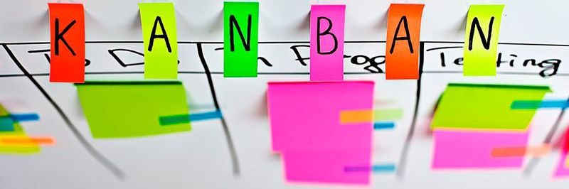 Das Kanban Board ist die zentrale Anlaufstelle zur Aufgabenverteilung und zur Ermittlung von Projektfortschritten.