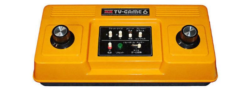 Am 1. Juni 1977 veröffentlichte Nintendo mit dem TV-Game 6 seine erste Spielkonsole, die an heimische Fernseher angeschlossen wurde.