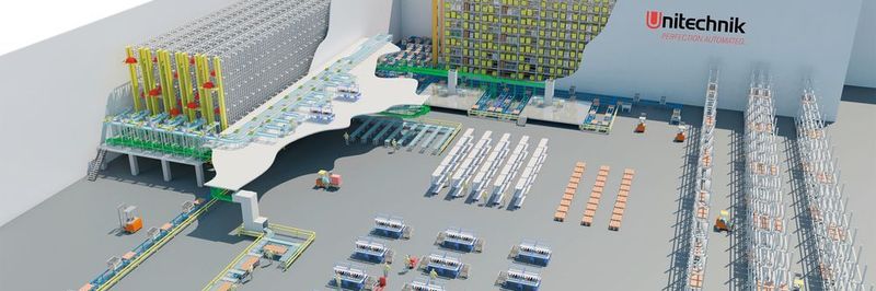 Konzept- und Angebotslayouts mit Factory Design von Autodesk ermöglichen eine effiziente digitale Fabrikplanung und kommen unter anderem bei der Planung von maßgeschneiderten Anlagen der innerbetrieblichen Logistik zum Einsatz.
