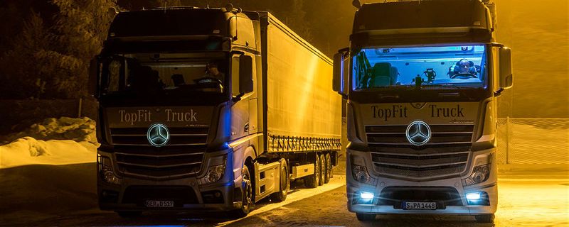 Daimler-Forscher haben den Einfluss von biologisch wirksamem Licht auf das Befinden und die Leistungsfähigkeit von Lkw-Fahrern untersucht.