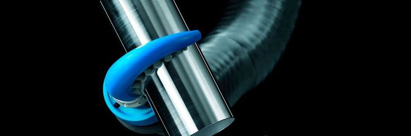 Neues aus dem Festo-Zoo zur Hannover Messe 2017: Mit dem OctopusGripper stellt Festo einen bionischen Greifern nach dem Vorbild eines Oktopus-Tentakels vor.