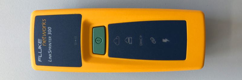 Der LinkSprinter 300 von Fluke Networks bzw. NetScout Systems ist ein praktischer Helfer für jeden Netzwerkverantwortlichen.