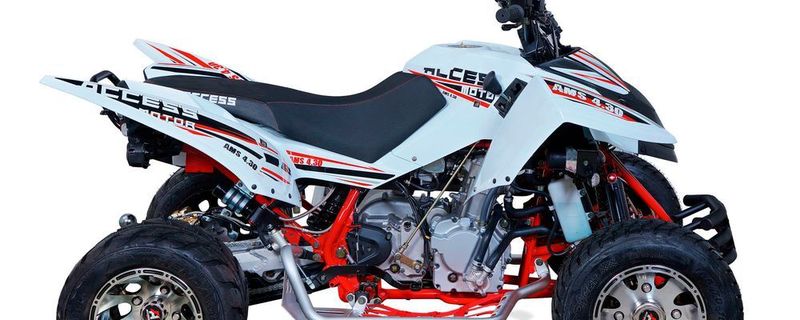 Quads sind laut Creditplus-Studie en vogue beim deutschen Kunden. Im Bild das Modell AMS 4.30 von Access Motor.