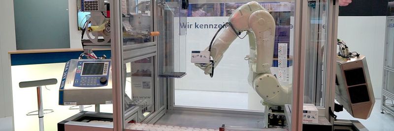 Roboter Kennzeichnungslösung von Rea Jet.