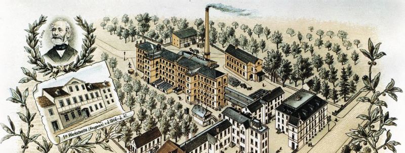 Abb. 1: Wo alles begann – Die Optische Werkstätte im Jena des 19. Jahrhunderts.