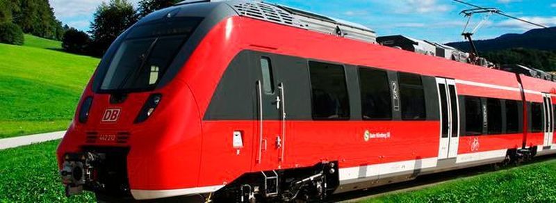 Der Nahverkehrszug Talent 2 von Bombardier wird unter anderem von der S-Bahn Nürnberg eingesetzt.