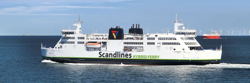 Die dänische Hybridfähre Prinsesse Benedikte verkehrt zwischen Puttgarden und Rødby. Dank der Ventilatoren von EBM-Papst werden pro Jahr zwei Millionen Kilowattstunden Energie eingespart.